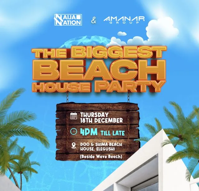 The Biggest Beach House Party In December